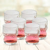 UMAI Set of 3: Lead-Free Water & Juice Glasses | 300ml | Elegant Design | Transparent