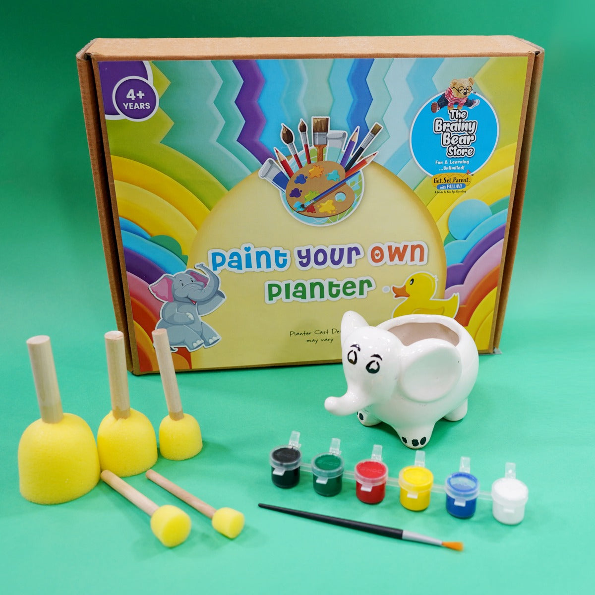 Paint Your Own Planter -DIY Kit