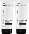 Sara Beauty Oxy D-Tan Combo | Tan-Free Skin & Even-Tone Skin (Pack Of 2) Super Soft Face Mask For All Skin Types | For Women & Men - 175g