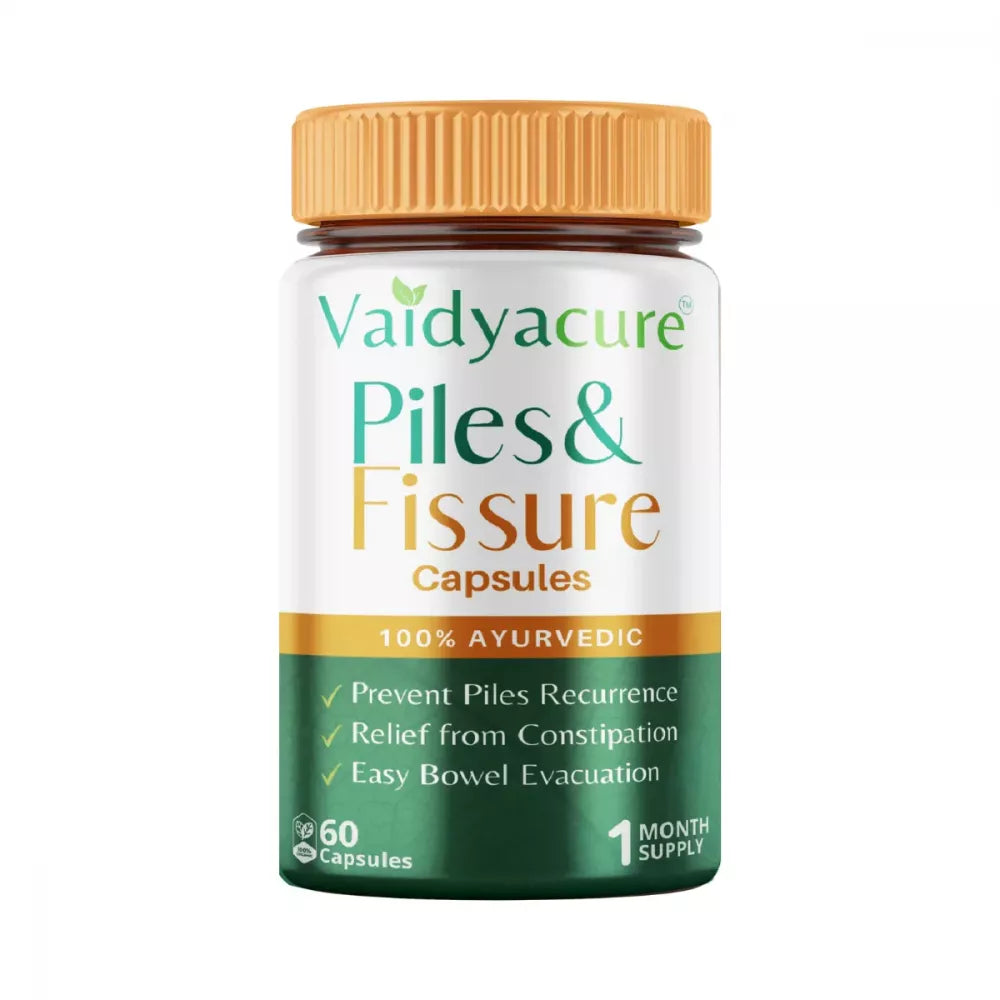 Vaidyacure Piles & Fissure - 60 caps