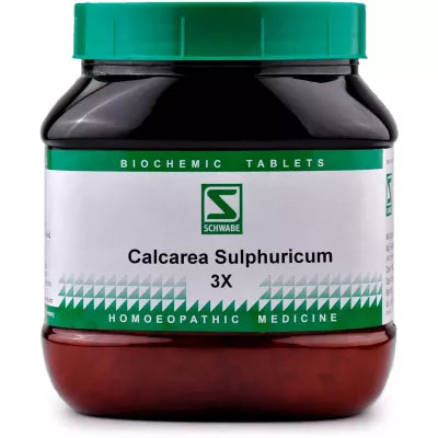 Dr. Willmar Schwabe India Calcarea Sulphurica Biochemic Tablets