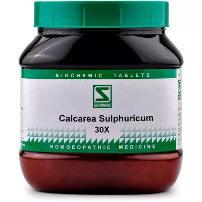 Dr. Willmar Schwabe India Calcarea Sulphurica Biochemic Tablets