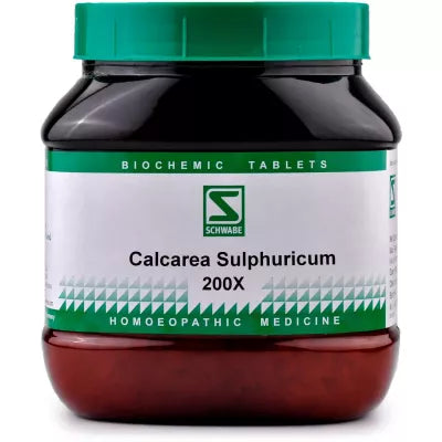 Dr. Willmar Schwabe India Calcarea Sulphurica Biochemic Tablets