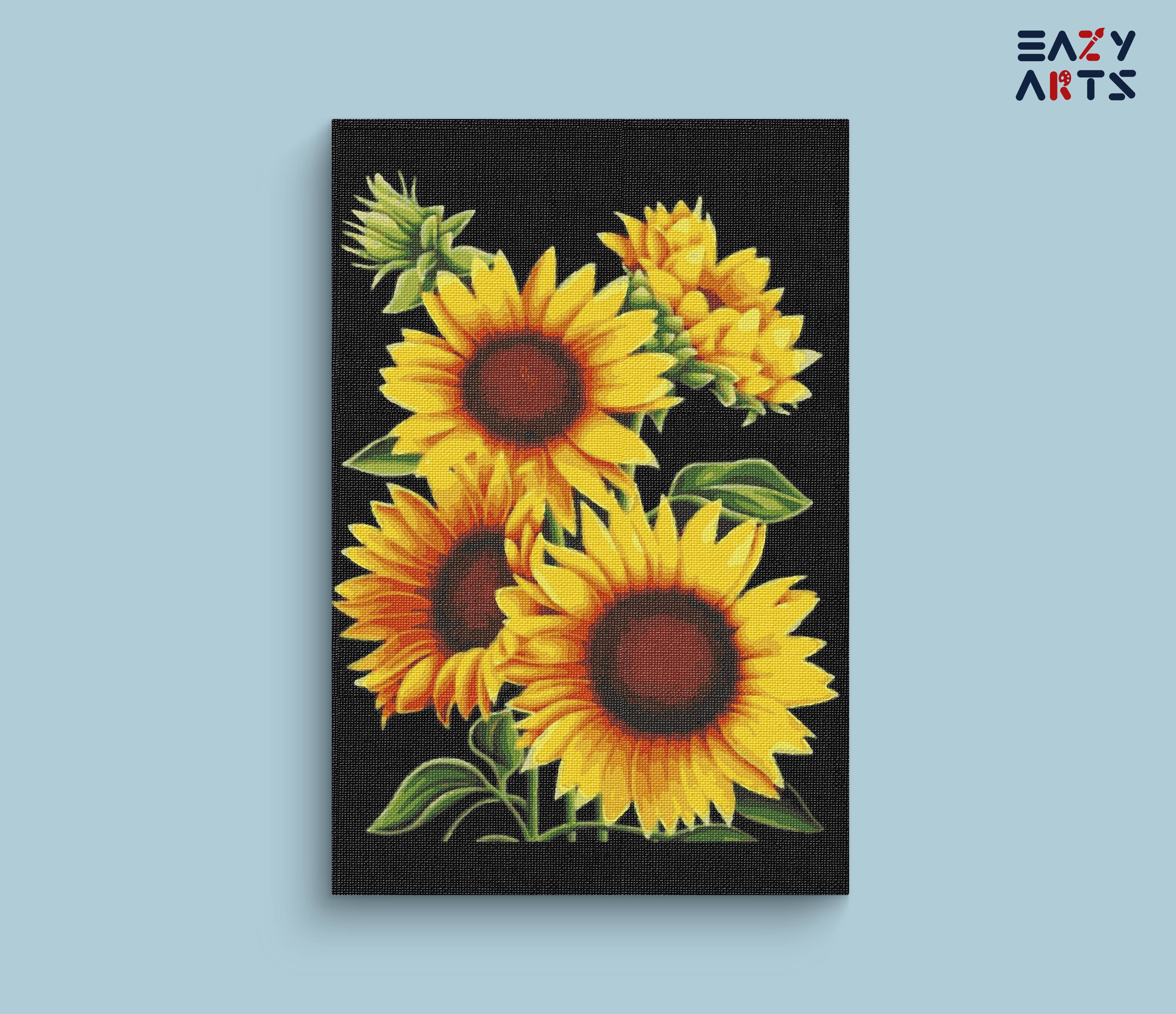Bunch of Sunflowers Paint By Numbers kit