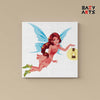 Eazy Arts Fairy With Lamp Playing Paint By Numbers Kit For Kids