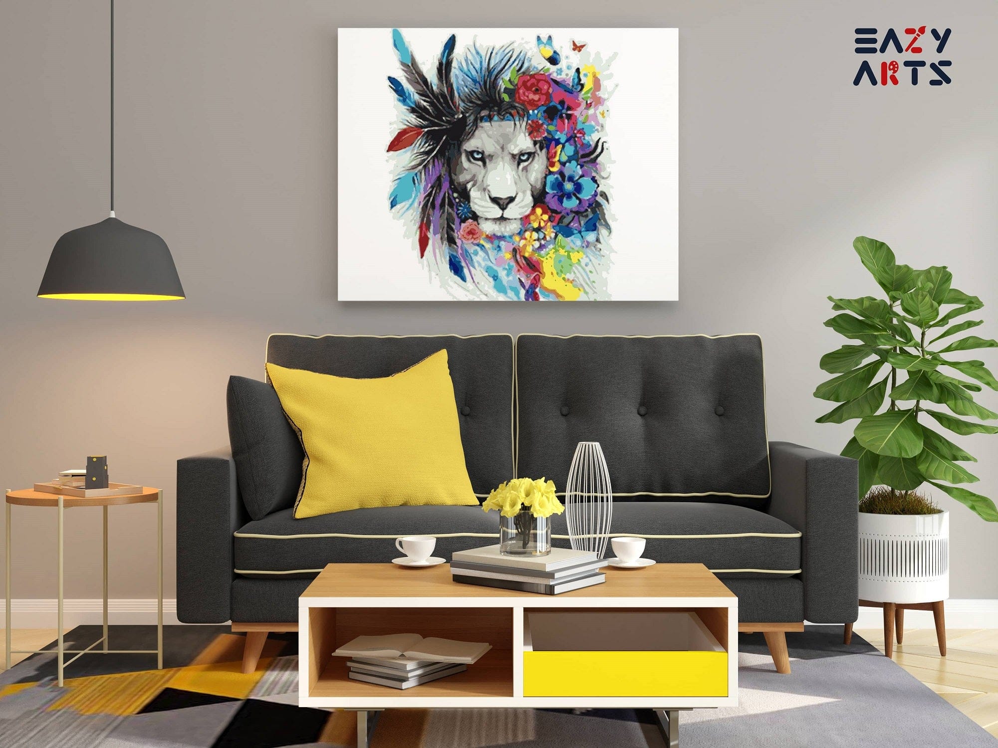 Lion Beauty Paint by Numbers Kit