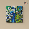 Eazy Arts Peacock Closeup Paint By Numbers Kit For Kids