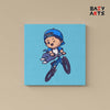 Eazy Arts Boy Riding Bicycle PBN Kit For Kids