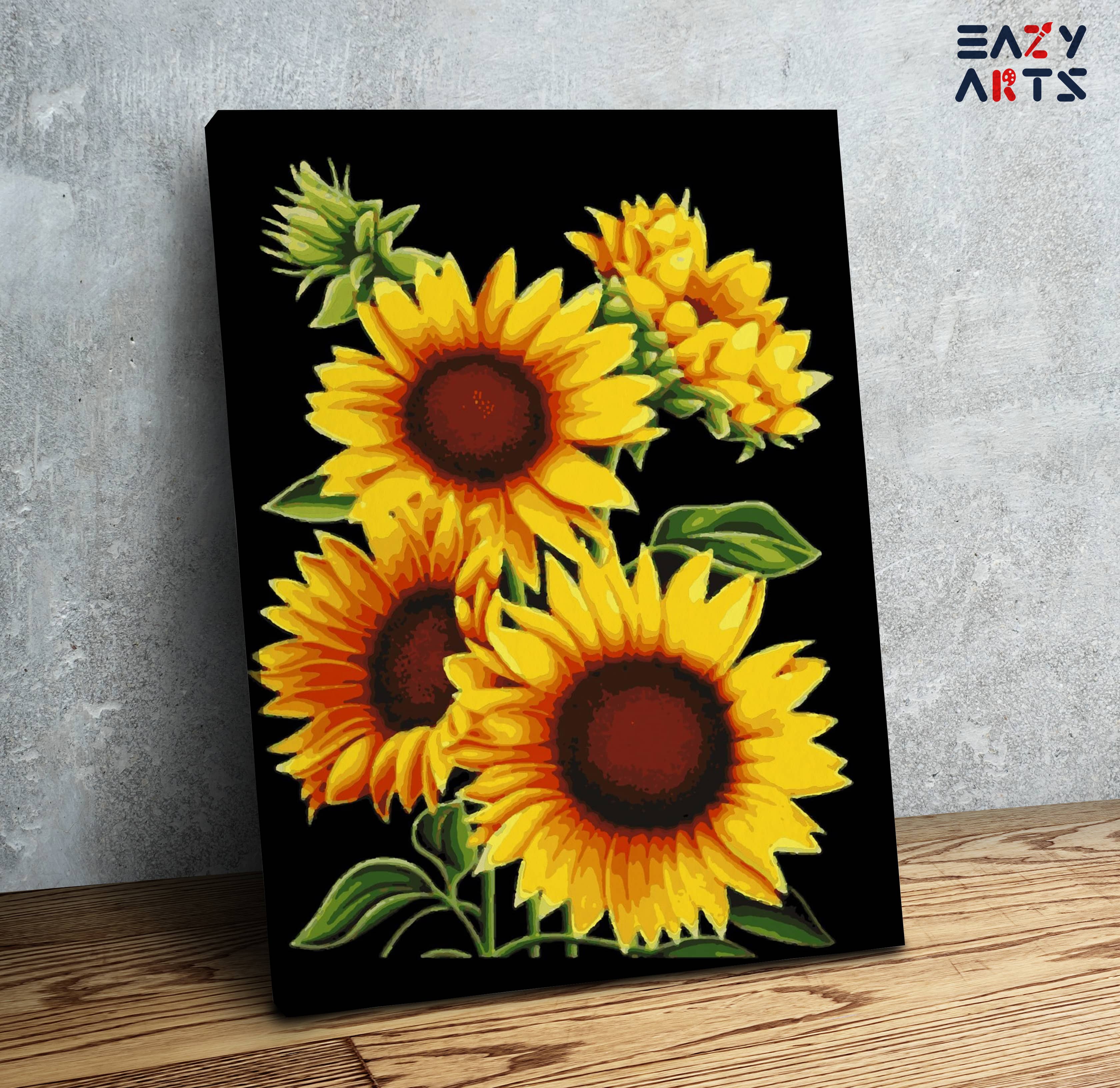 Bunch of Sunflowers Paint By Numbers kit