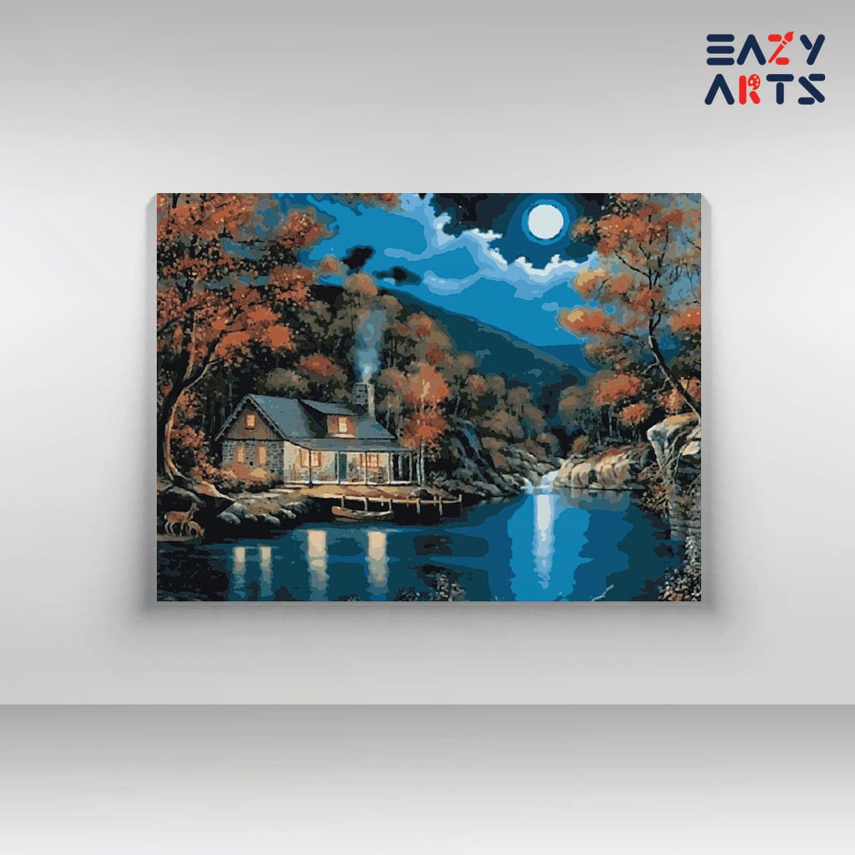 River Side Home Paint By Numbers kit
