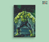 Eazy Arts Hulk Angry Paint By Numbers kit