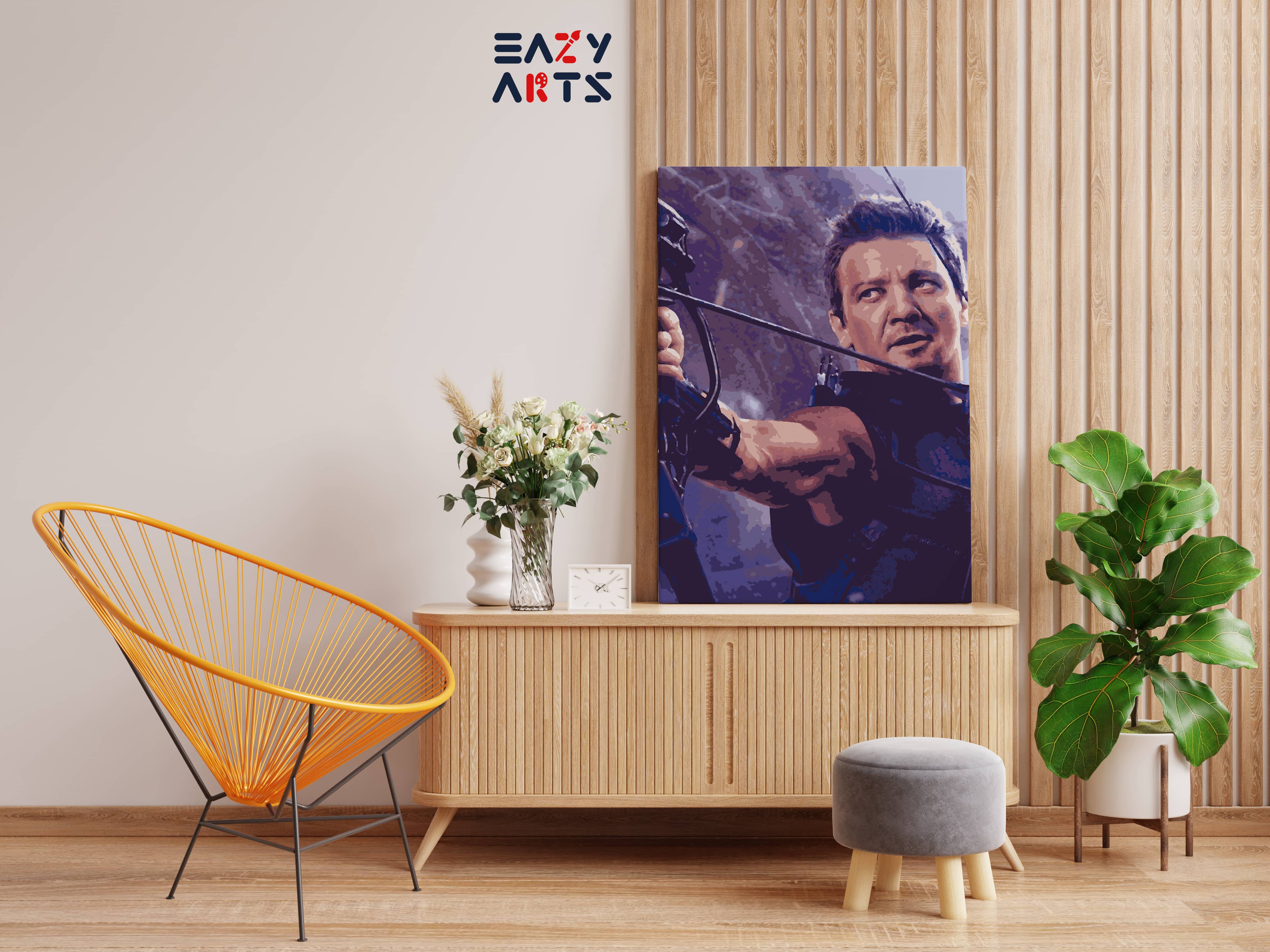 Hawkeye Paint By Numbers kit