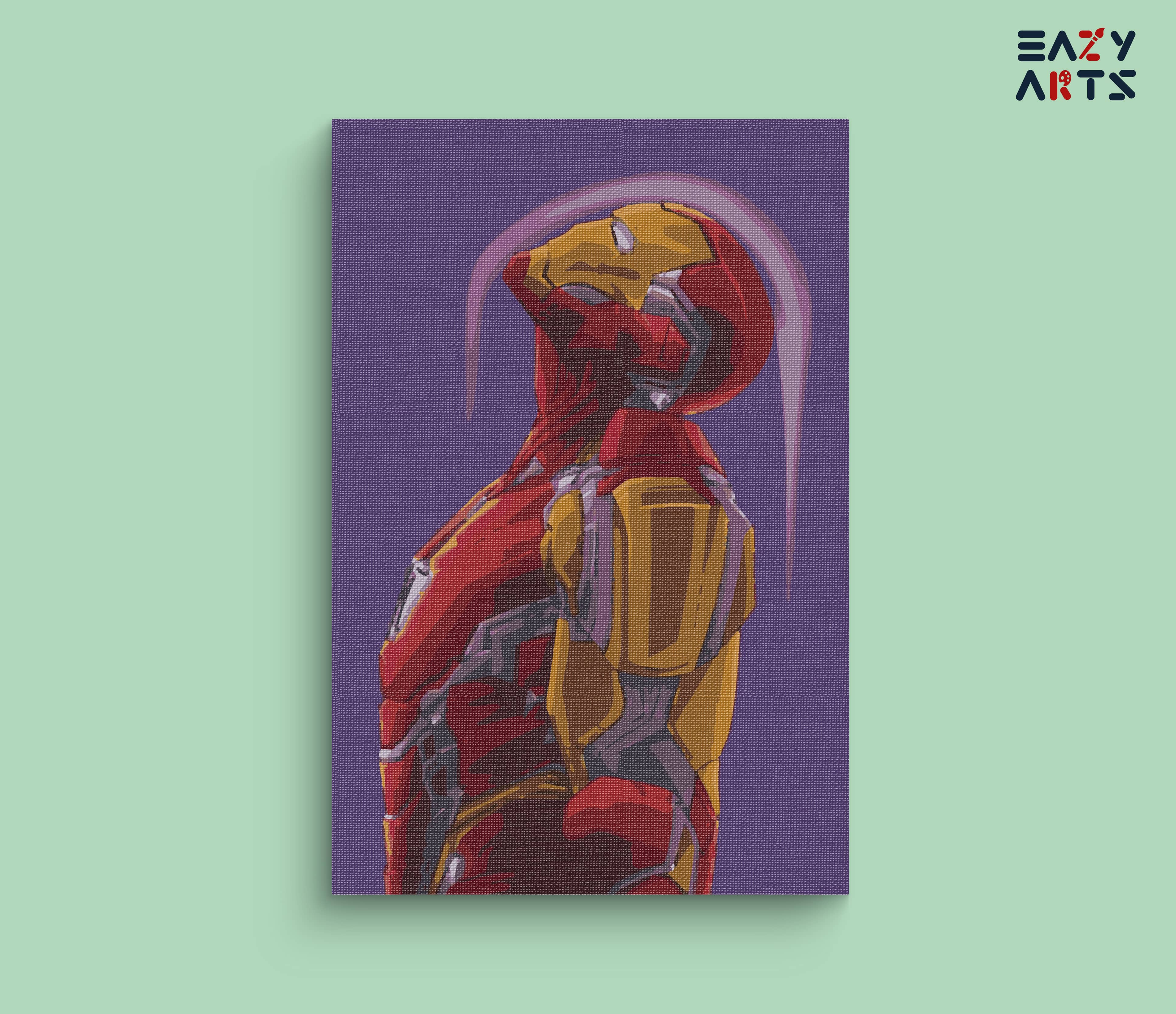 Ironman Flying Paint By Numbers kit