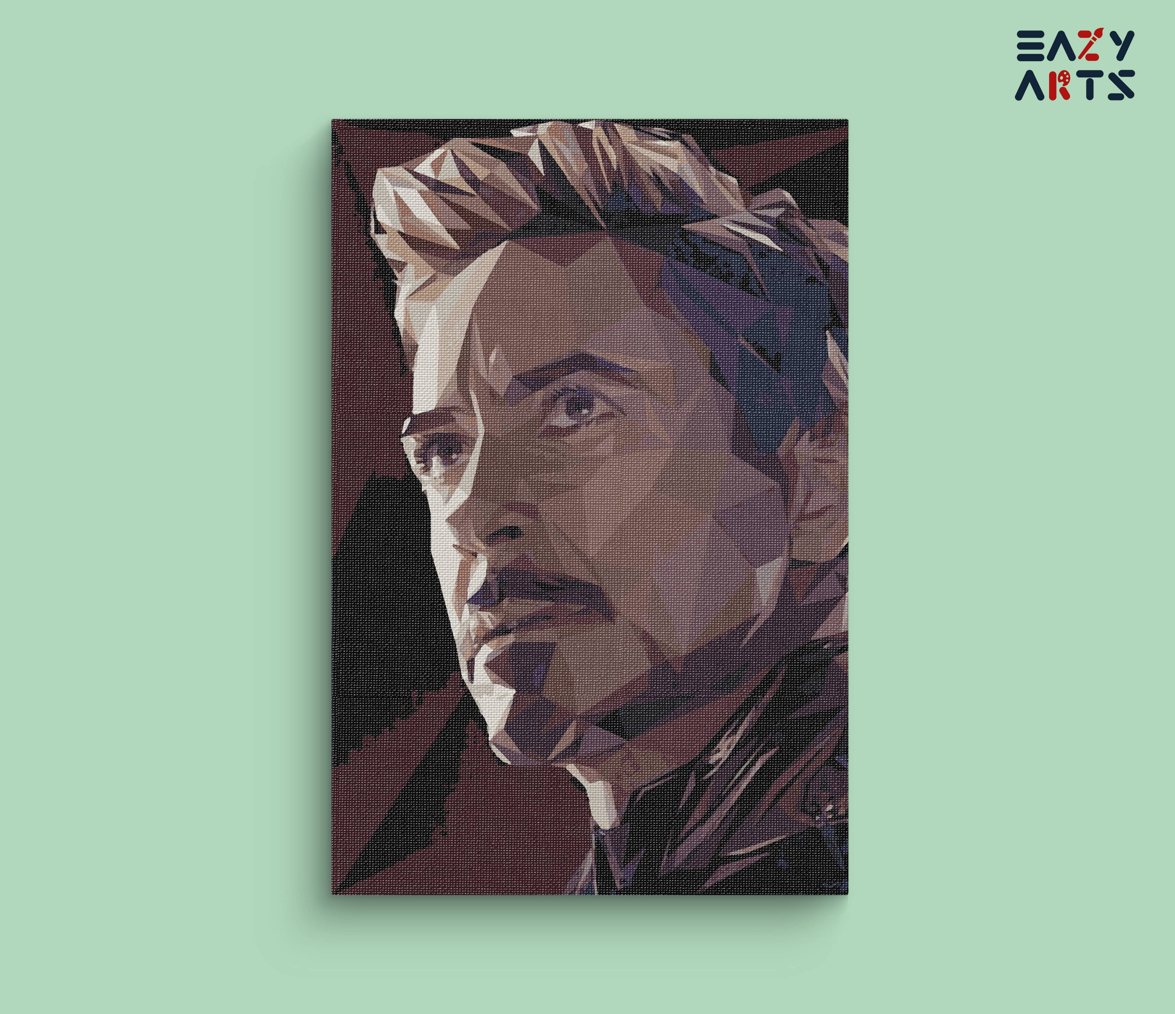 Tony Stark Paint By Numbers kit