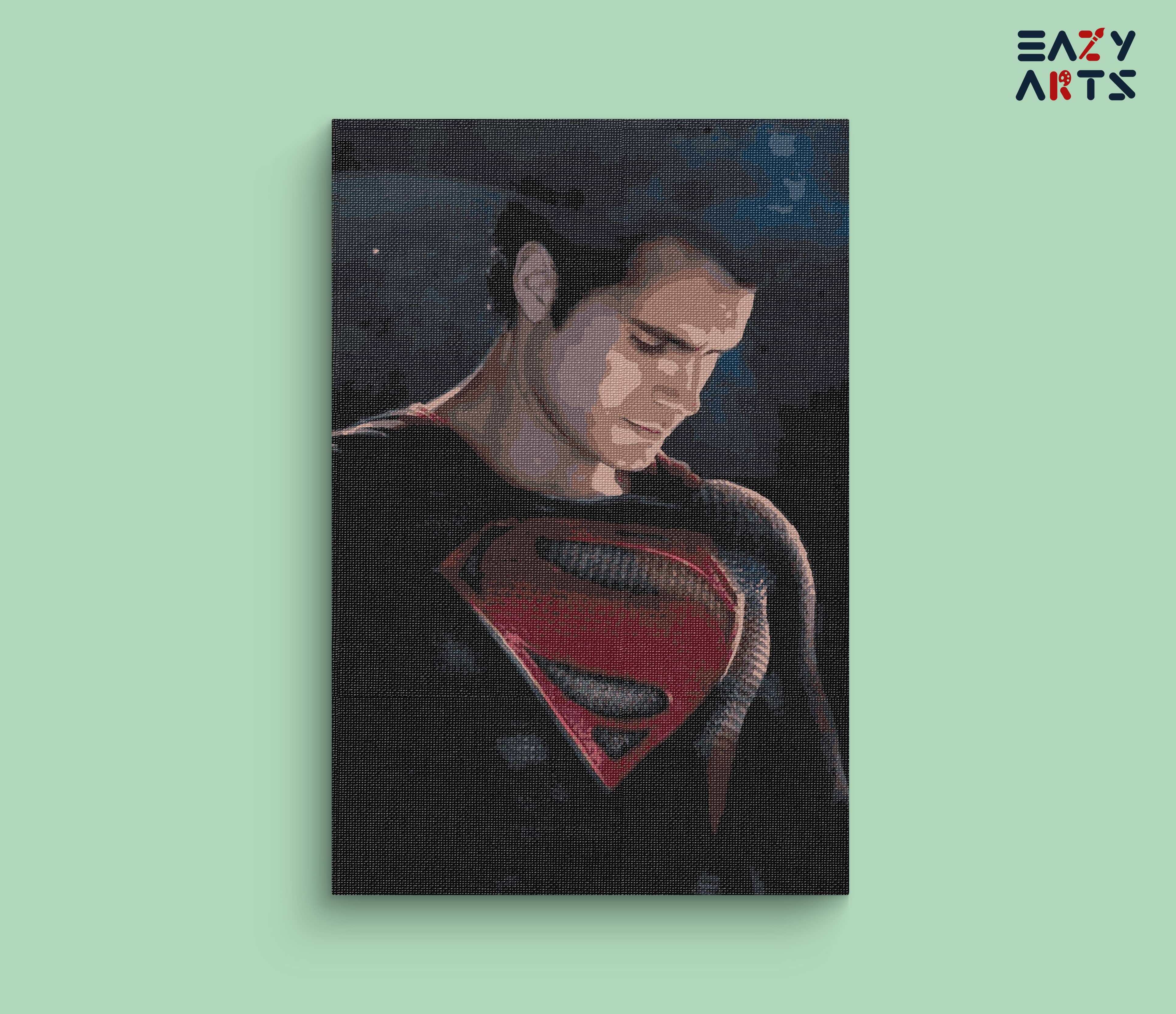 Superman Paint By Numbers kit