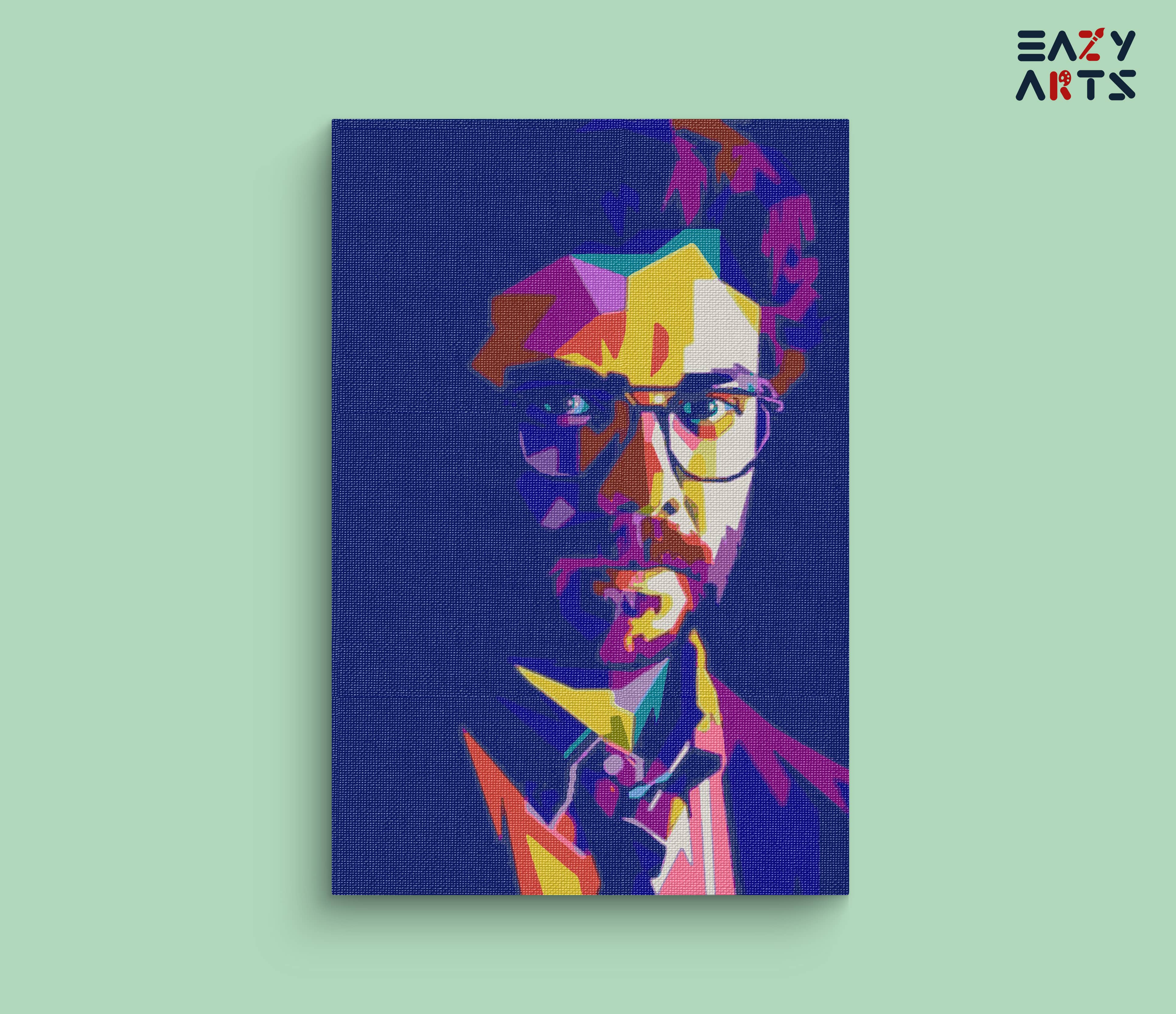 Professor Abstract Paint By Numbers kit