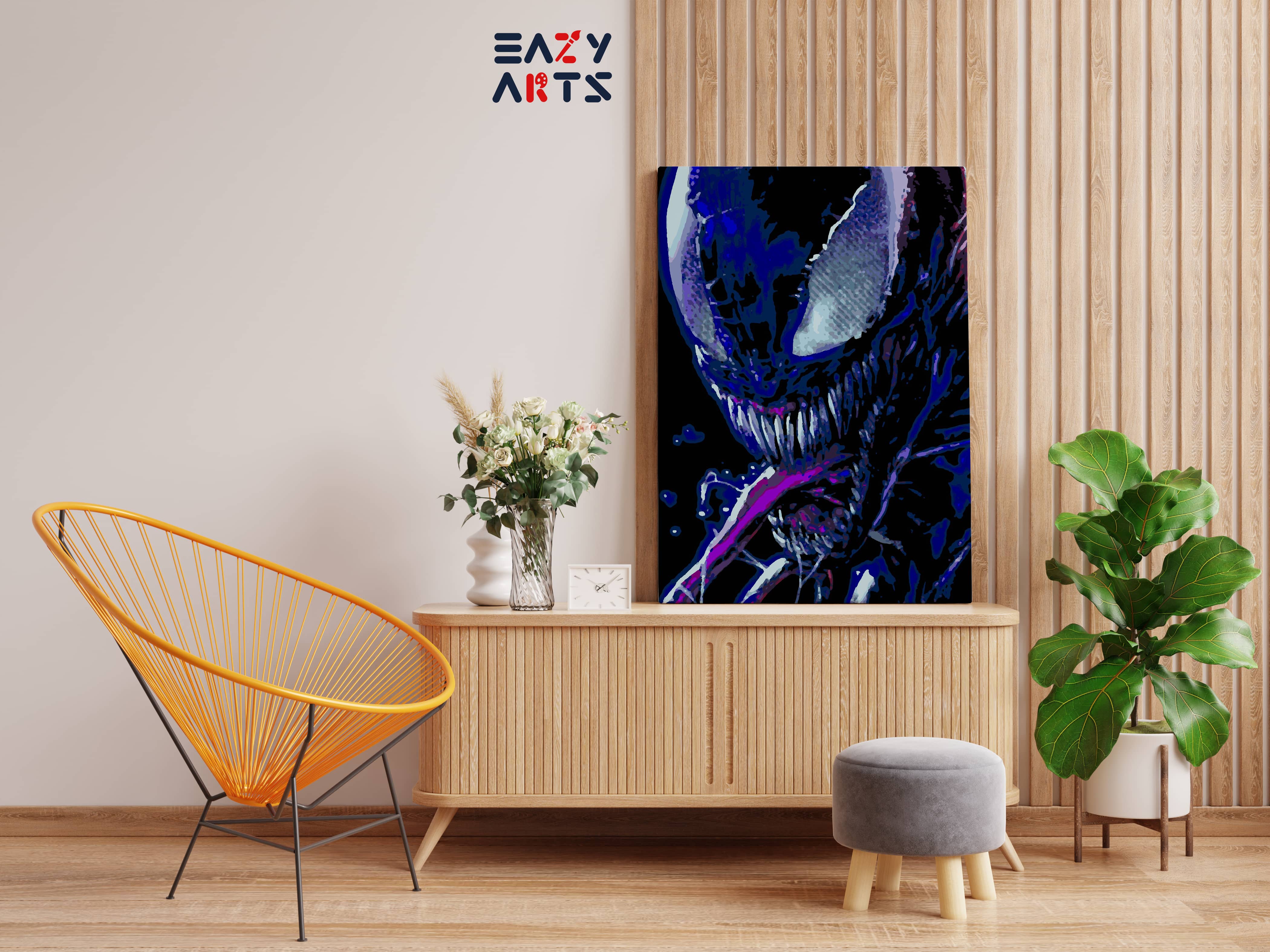 Venom Paint By Numbers kit