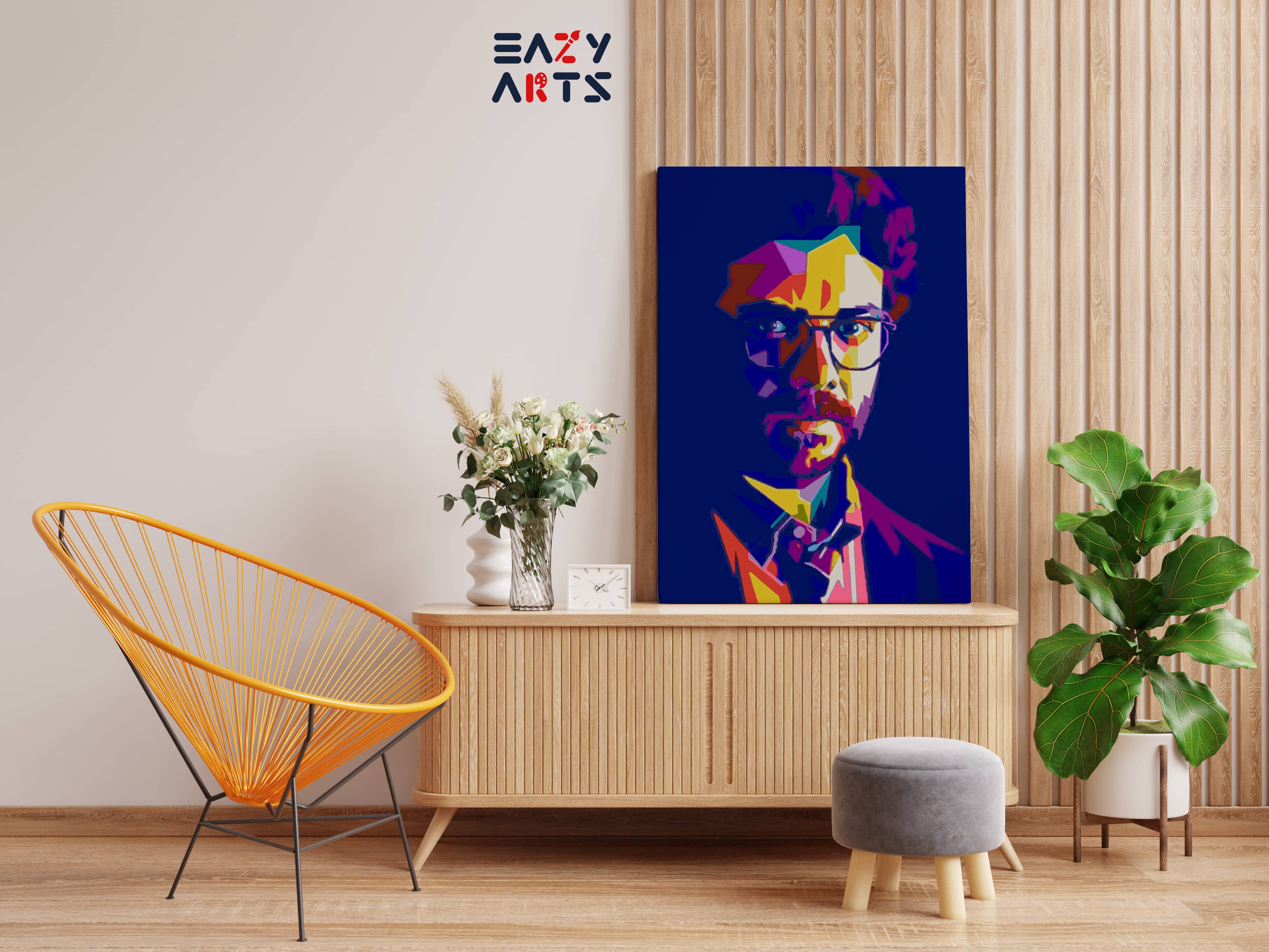 Professor Abstract Paint By Numbers kit