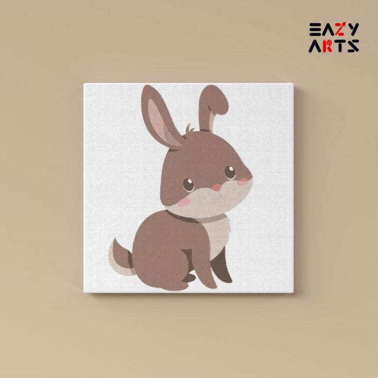 Bunny Sitting Paint By Numbers Kit For Kids