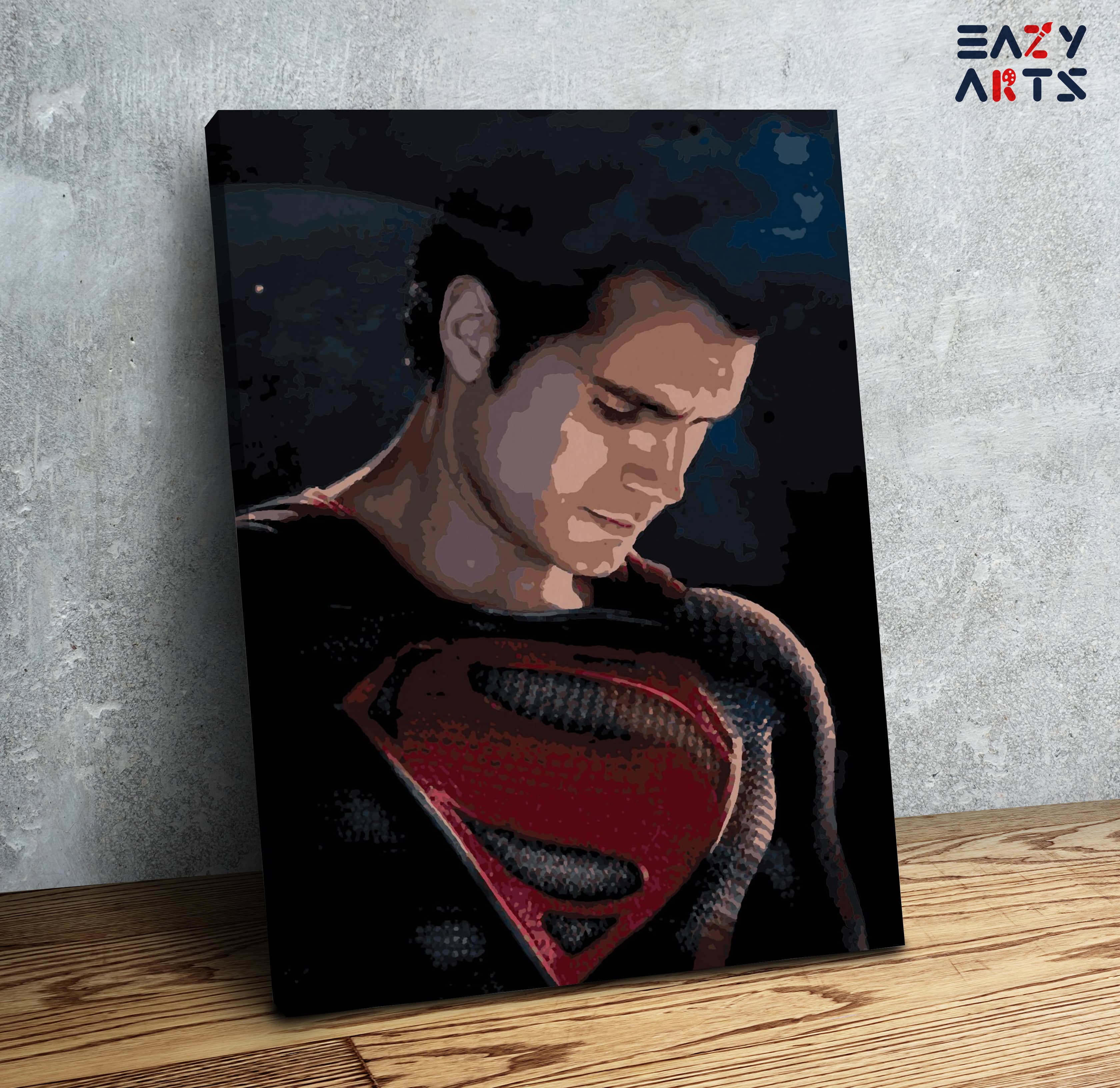 Superman Paint By Numbers kit