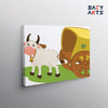 Eazy Arts Bullock Cart Paint By Numbers Kit For Kids