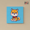 Eazy Arts Cute Cat Sitting PBN Kit For Kids
