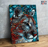 Eazy Arts Cheetah Head Paint by Numbers Kit