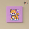 Eazy Arts Dog with Hotdog Paint By Numbers Kit For Kids