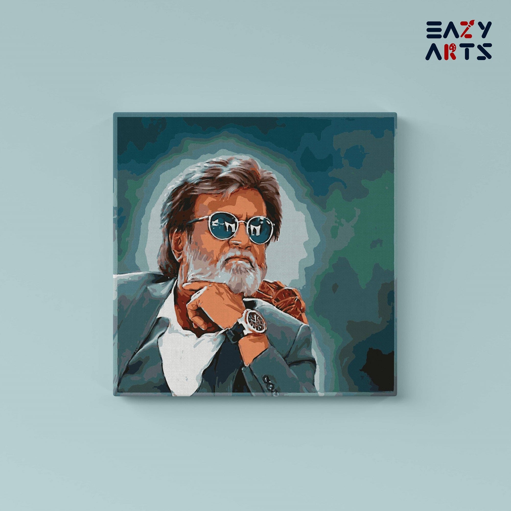 Rajnikant Stylish Paint By Numbers kit