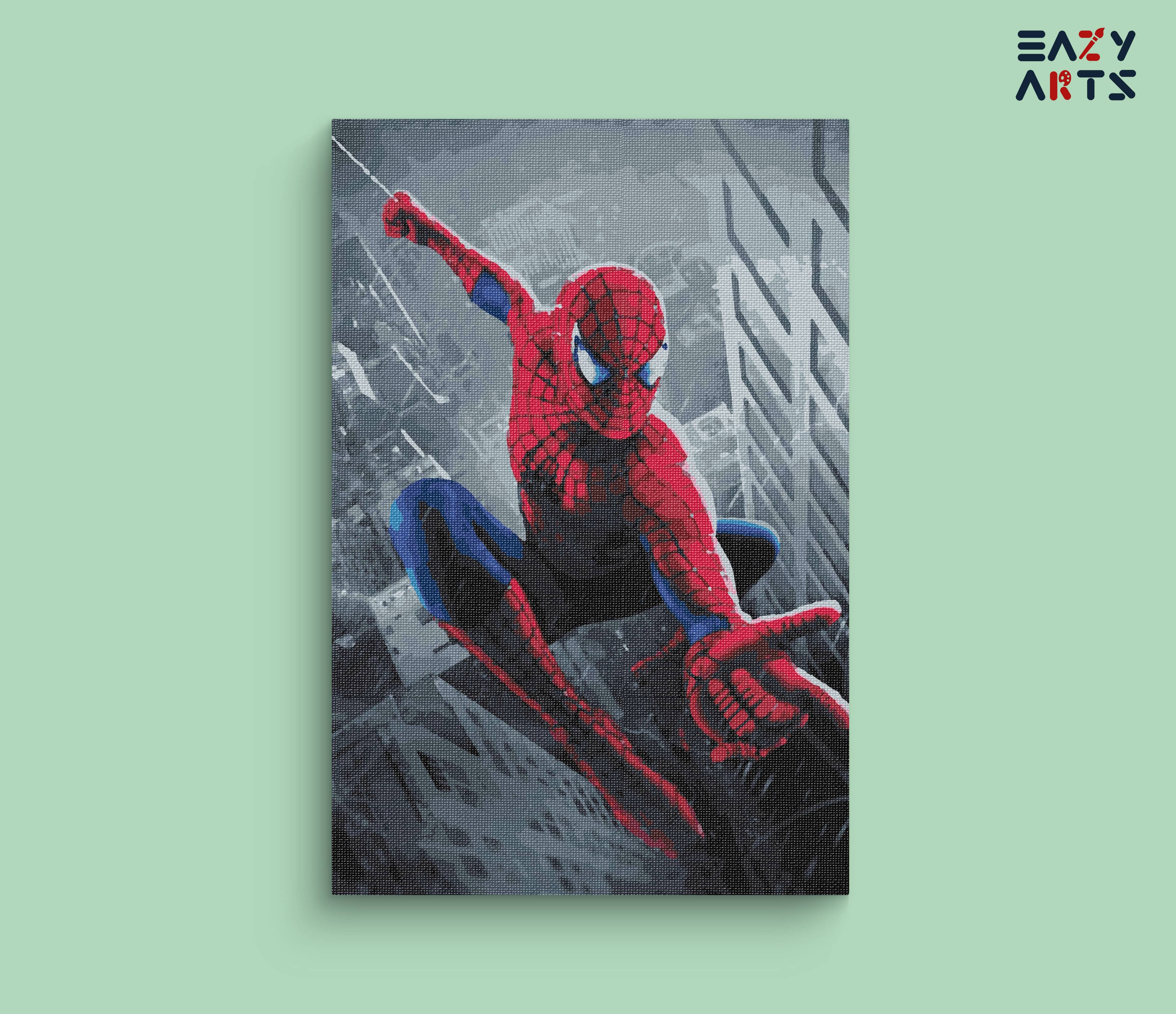 Spiderman Paint By Numbers kit