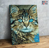 Eazy Arts Cat Golden Paint by Numbers Kit