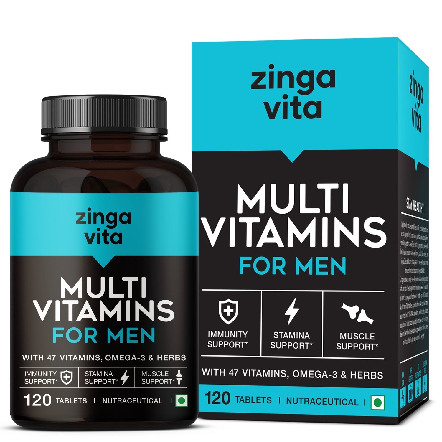 Zingavita Multivitamins Men - 120 tabs