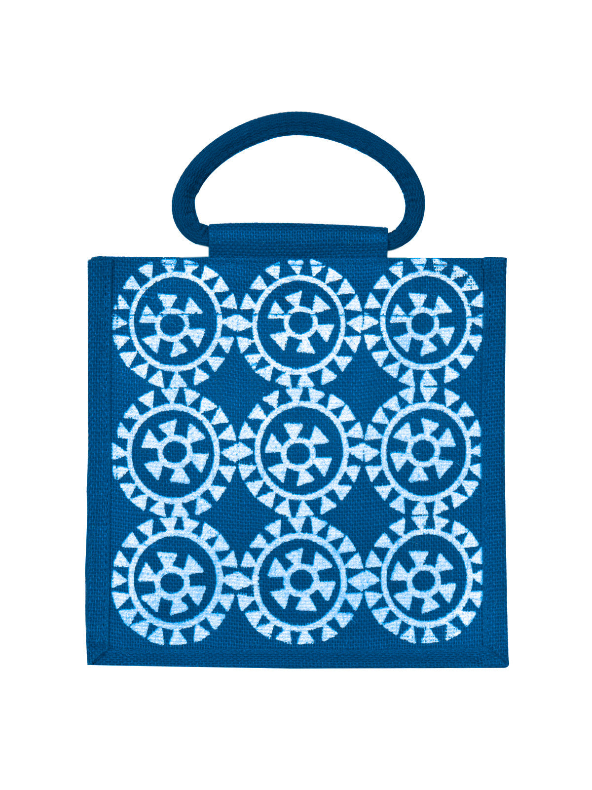 Jute Cottage Round Print All Over Lunch Zipper