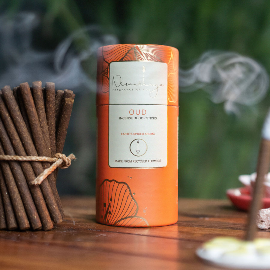 Nirmalaya Oud Dhoop Sticks (Bamboo Less)