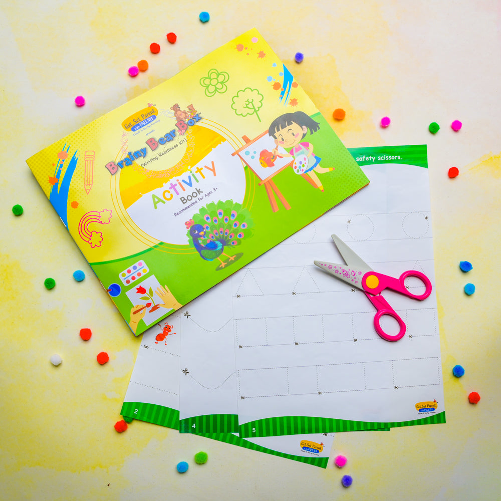 Safety Scissors with Activity Sheets & Book