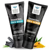 Bombay Shaving Company Charcoal Face Wash & Scrub Combo