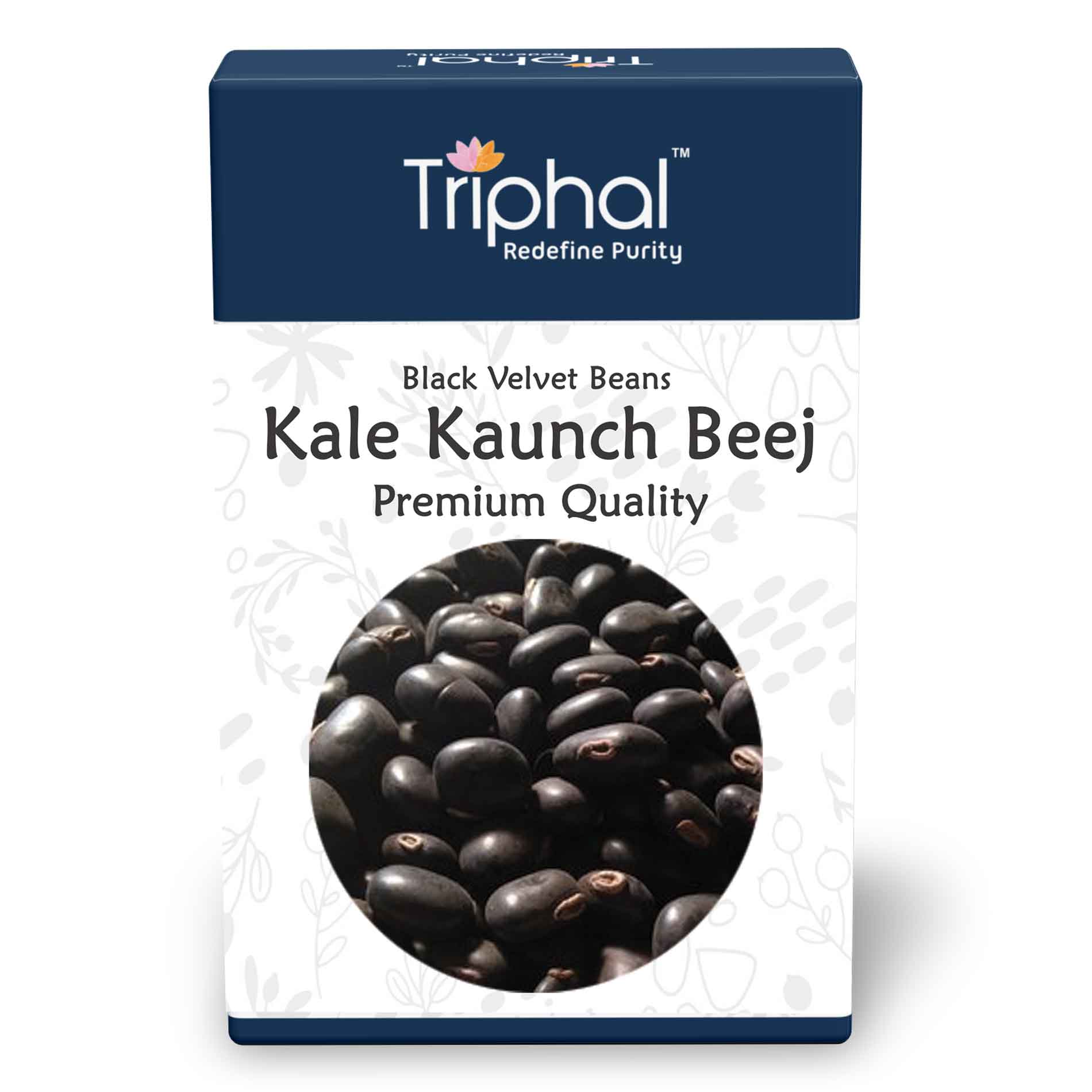 Triphal Kaunch Beej Kale – Black Velvet Beans