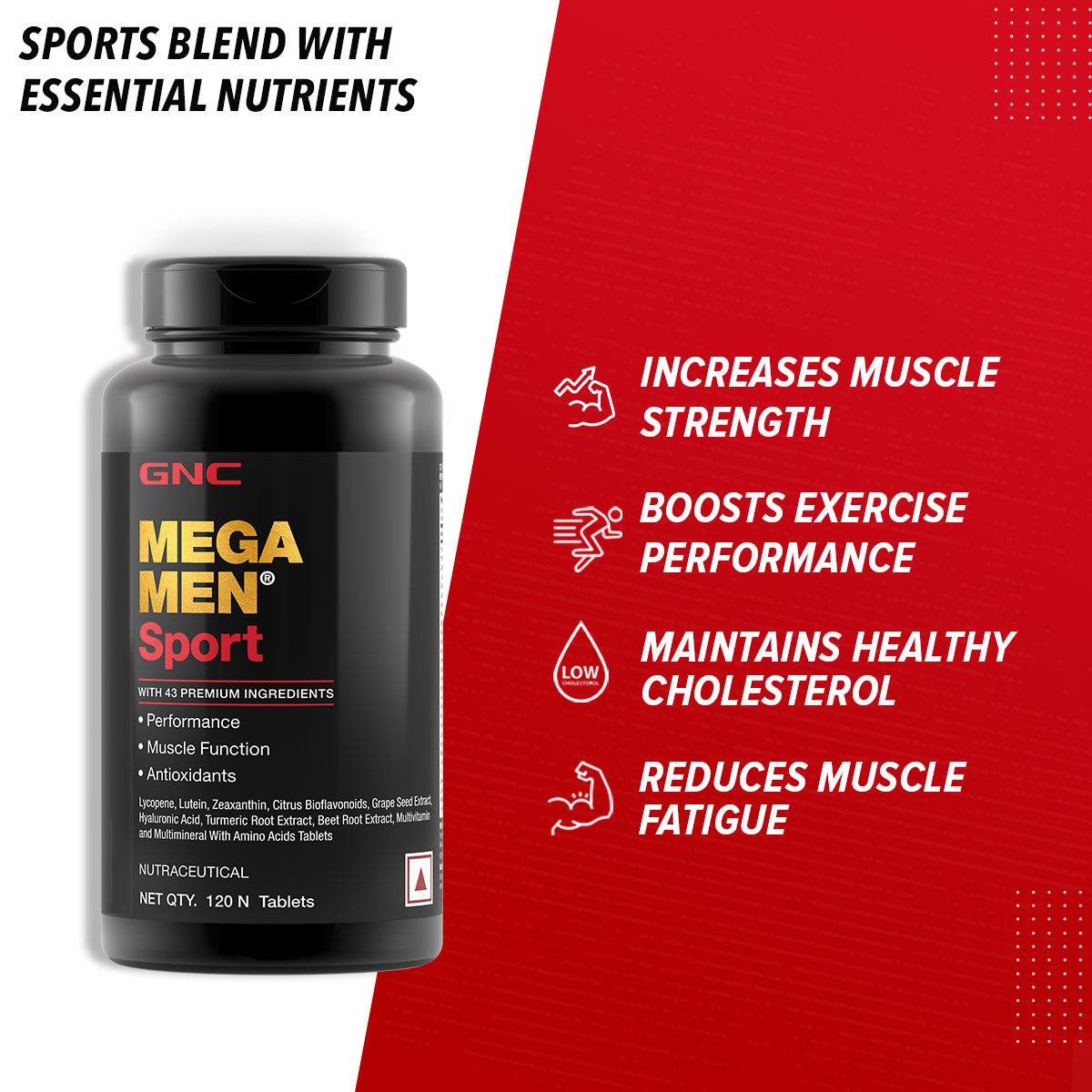 GNC Mega Men Sport Multivitamin