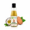 Globus Naturals CareVeda Almond Bliss Hair Oil, Enriched with Harar and Coconut oil Suitable For All Hair Types - 100ml