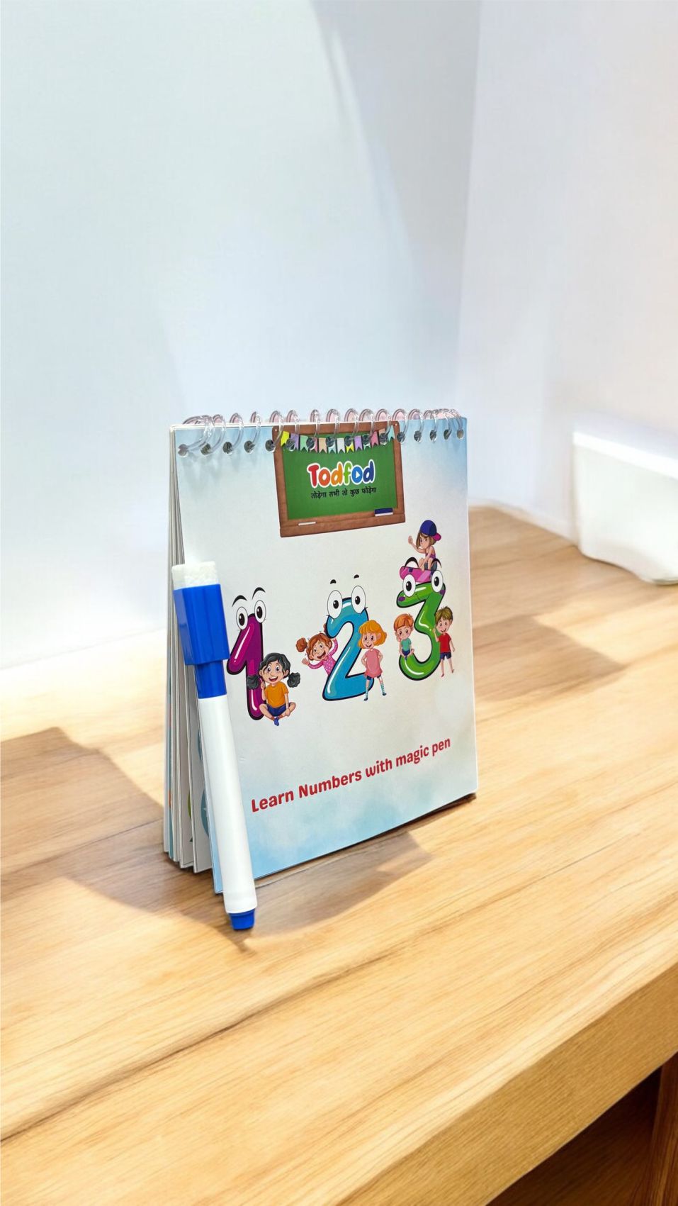 Rewritable Number Writing Practice Book