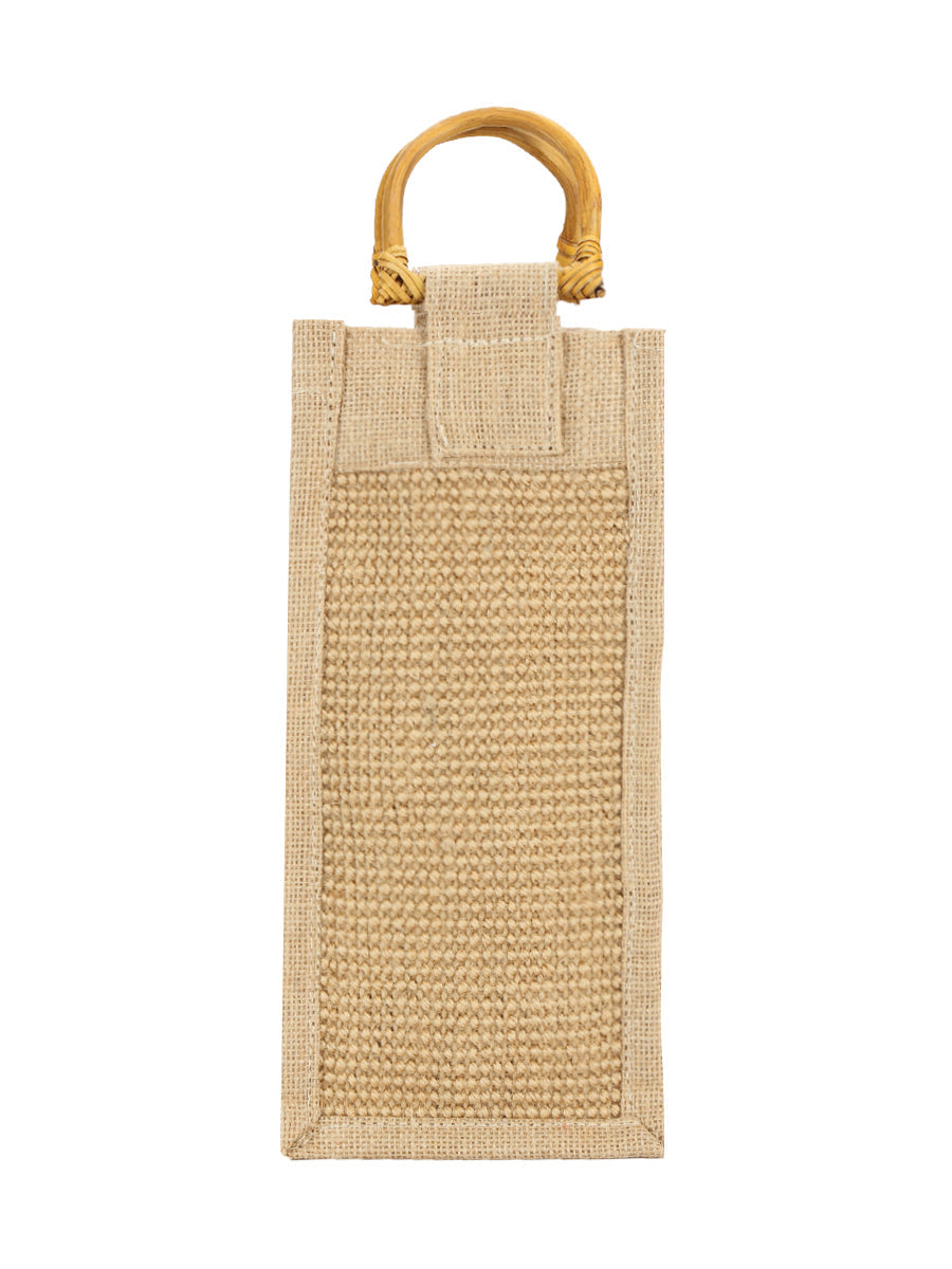 Jute Cottage Dobby Bottle Bag Half Ltr