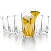 CELLO Glaze Glass Set of 6 Pcs 180ml, Transparent