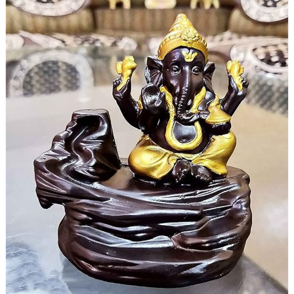 Ecraftindia Ganesha Smoke Backflow Incense Holder