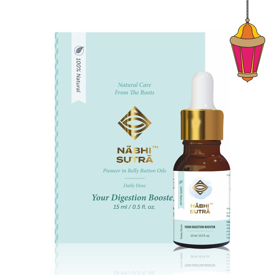 Nabhi Sutra Daily Digestion & Detox - Belly Button Oil - 15 ml