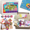 Kidsy-Wincy Be An Artist Bumper DIY Craft Kit- All in 1 pack with 300+ pcs and over 20 Activities