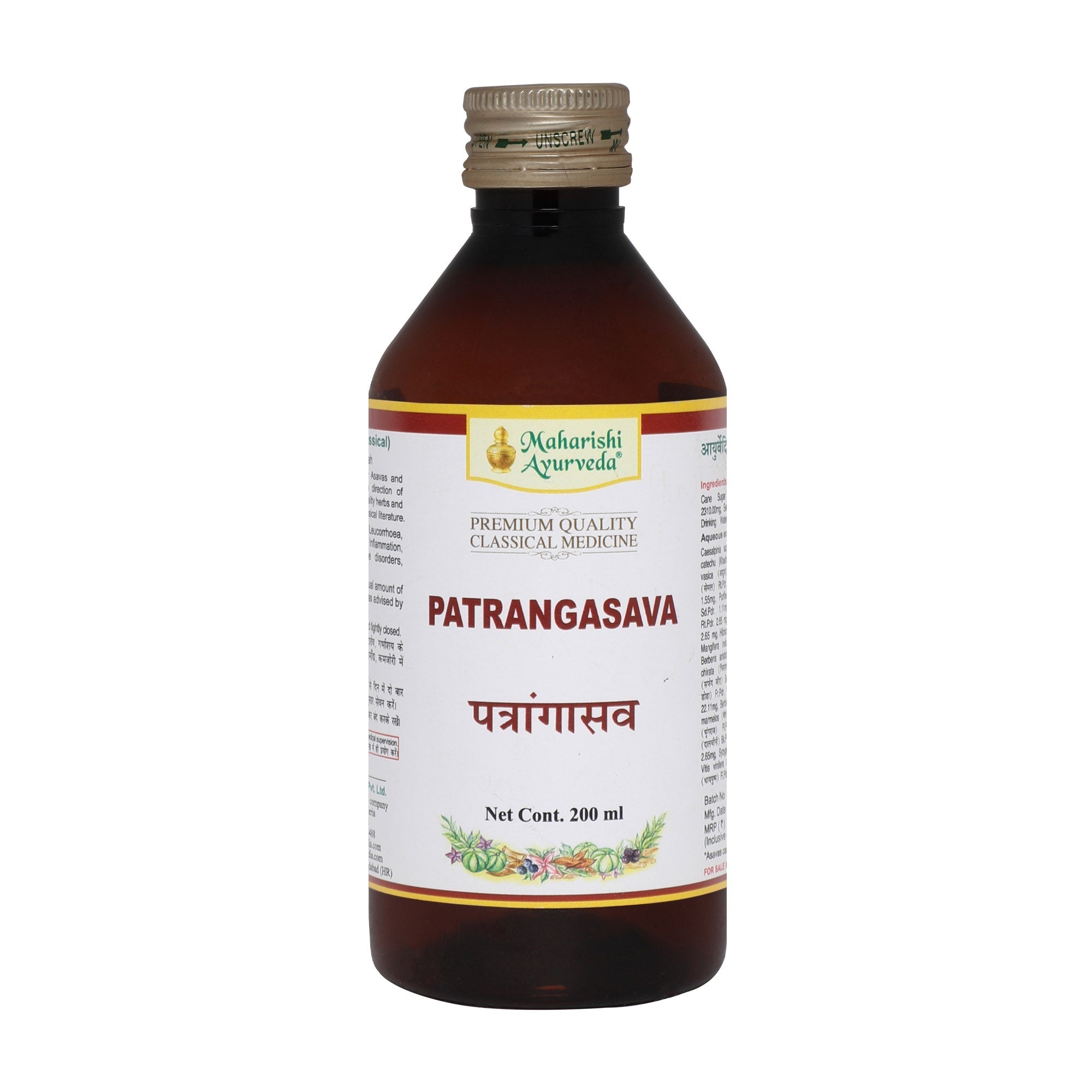 Maharishi Ayurveda Patrangasava - 200 ml