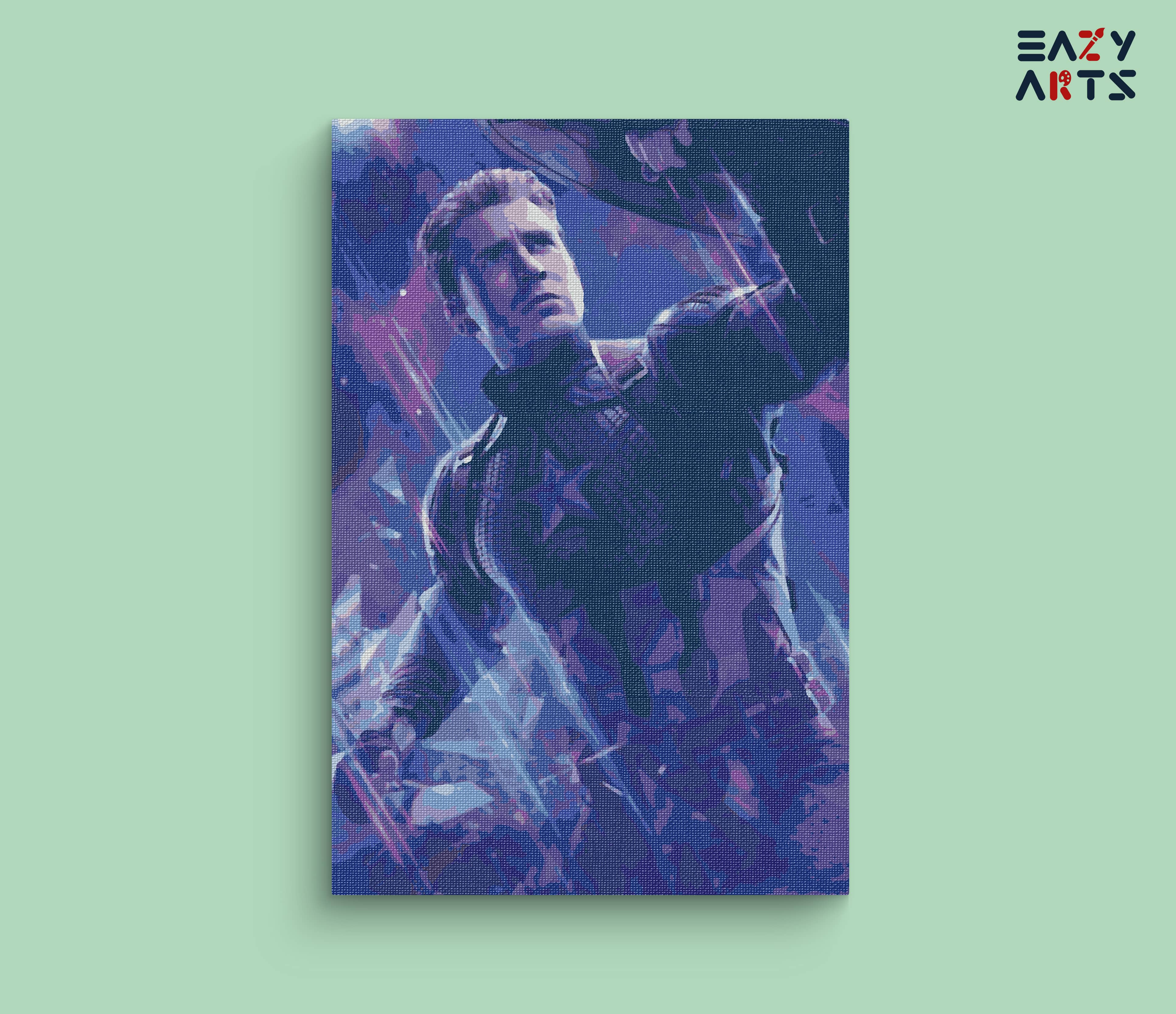 Captain America Paint By Numbers kit