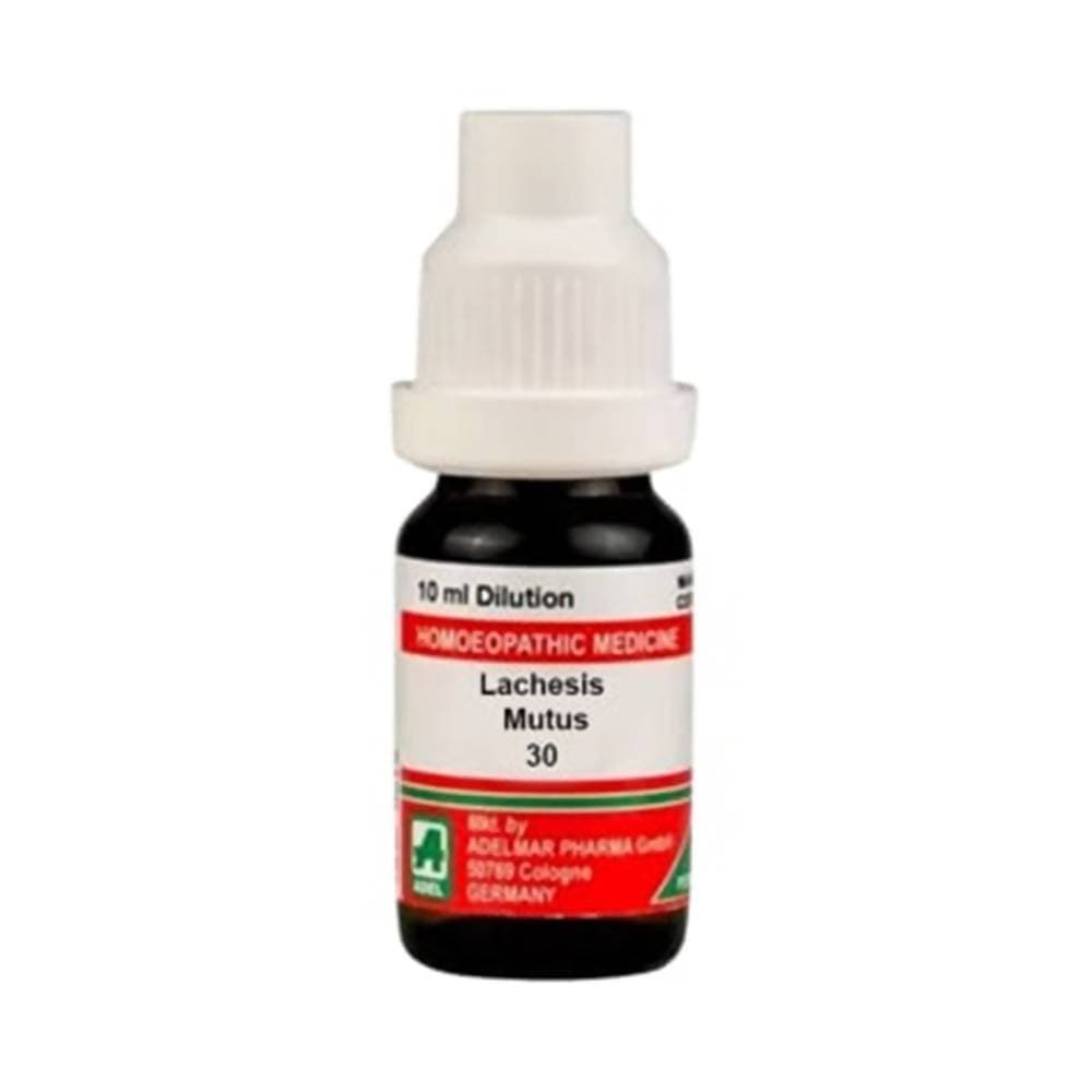 ADEL Homeopathy Lachesis Mutus Dilution