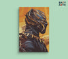 Eazy Arts Black Panther in Golden Suit Paint By Numbers kit