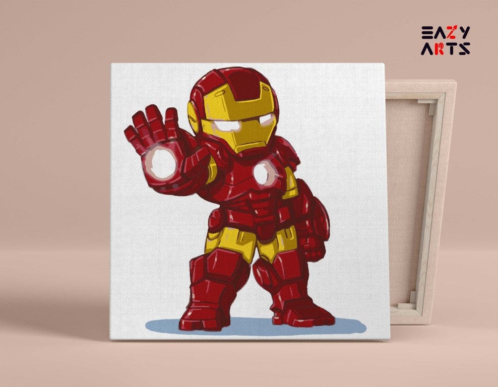 Ironman Standing Paint By Numbers Kit For Kids